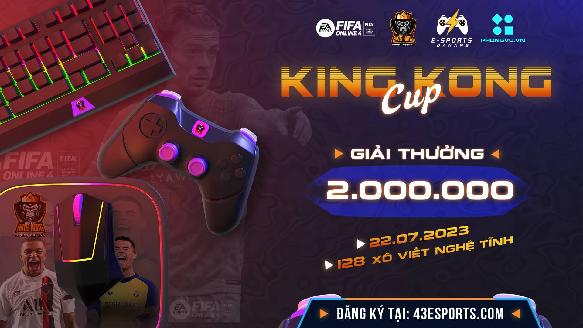 GIẢI ĐẤU KINGKONG CUP FIFA ONLINE 4