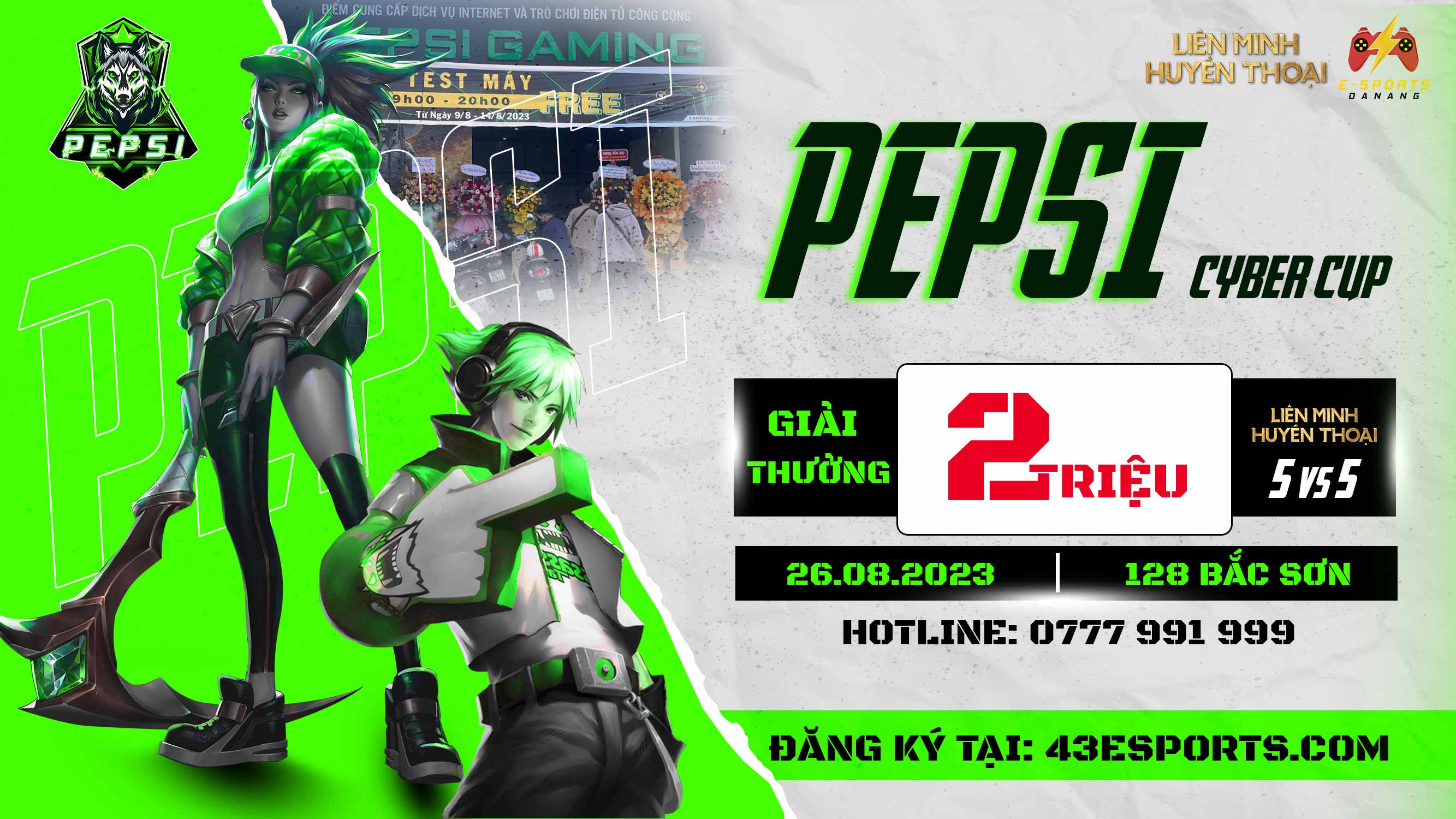 PEPSI CYBER CUP 2023 LIÊN MINH HUYỀN THOẠI