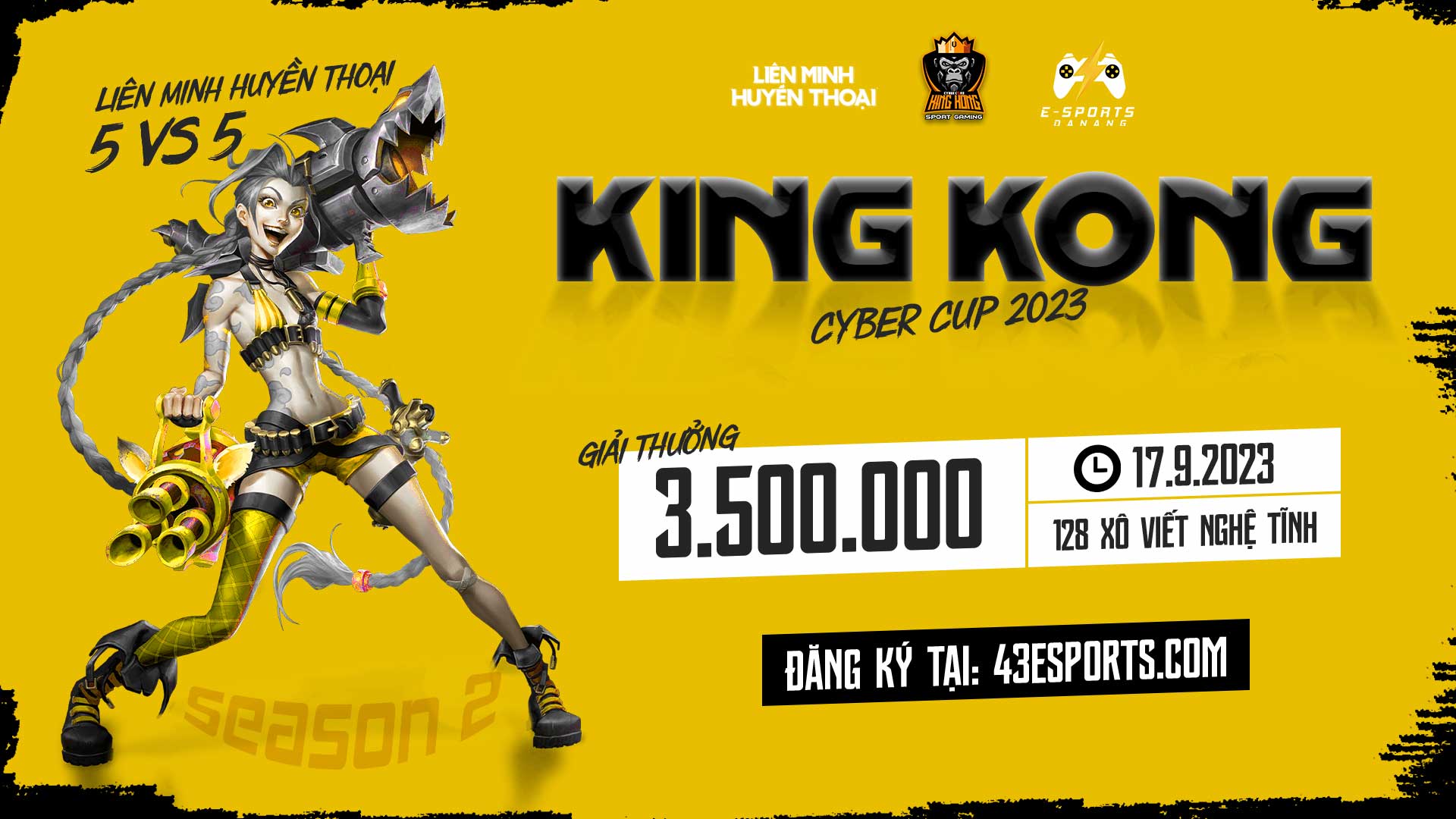 KING KONG CYBER CUP BACK TO SCHOOL - LIÊN MINH HUYỀN THOẠI SS2