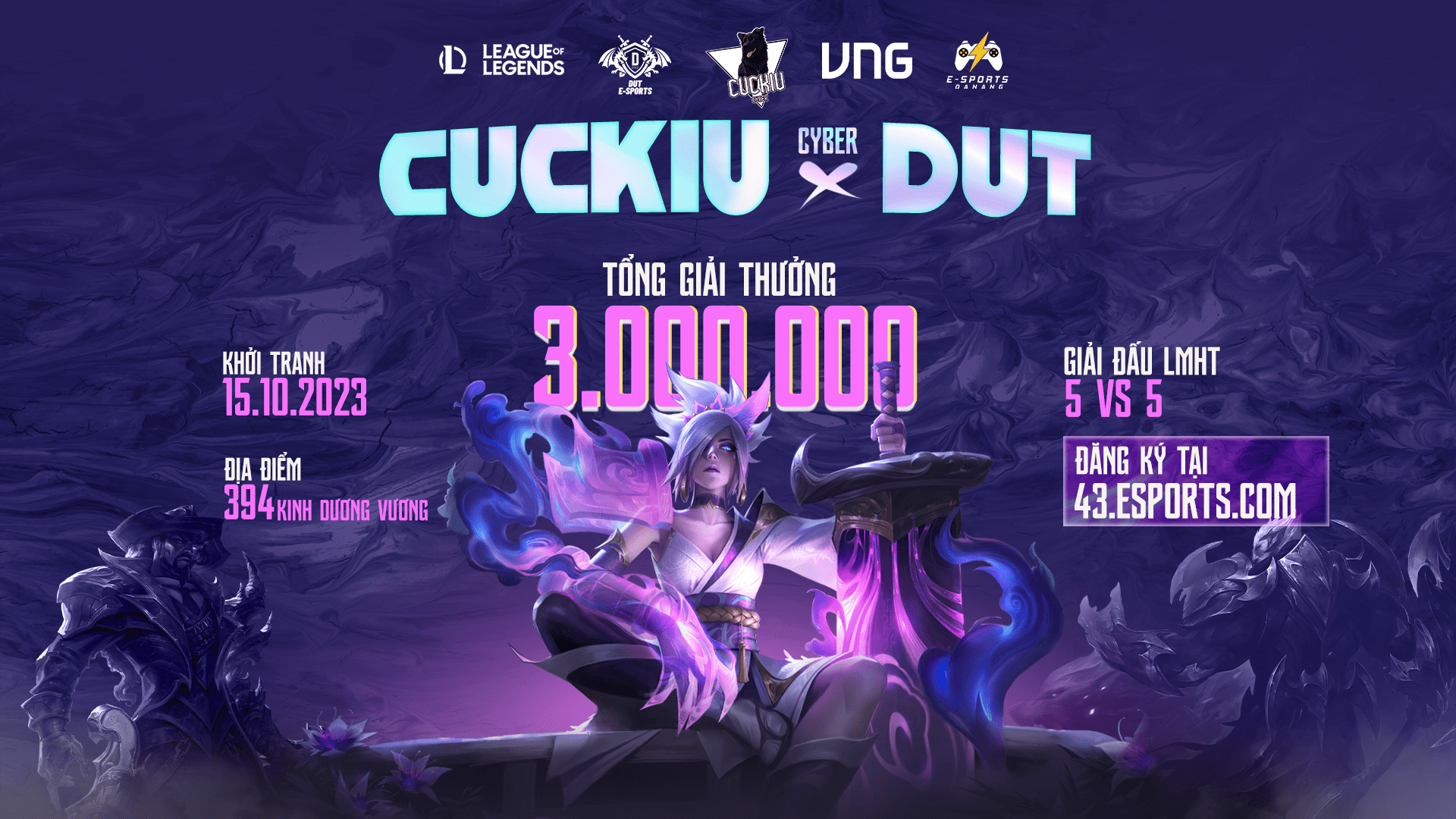 Cuckiu Cyber X DUT esprots League of Legends Cup SS1