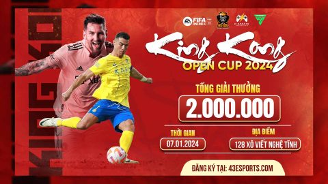 GIẢI ĐẤU KINGKONG OPEN CUP 2024 FC ONLINE