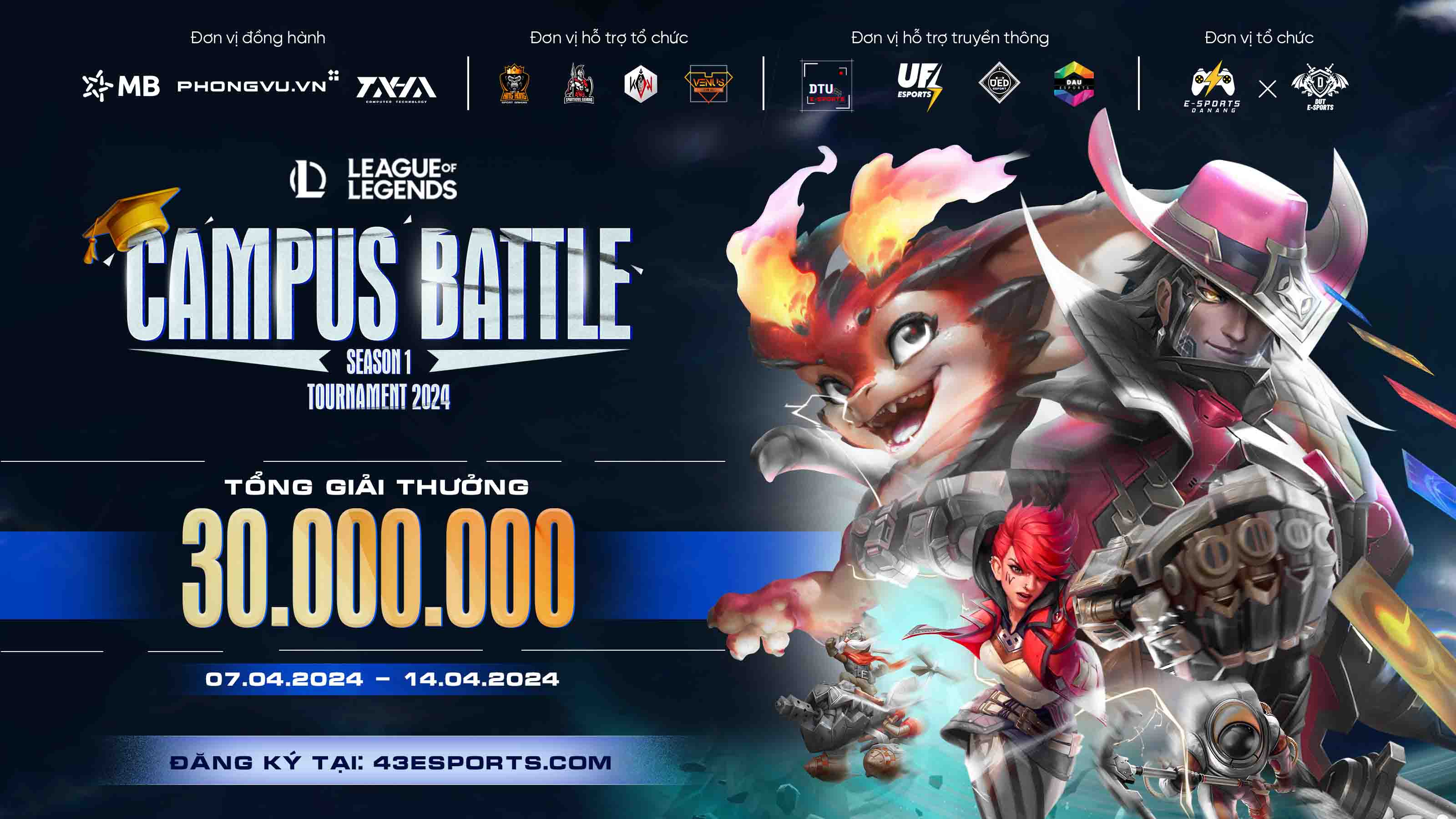 CAMPUS BATTLE SEASON 1 TOURNAMENT 2024 - LEAGUE OF LEGENDS