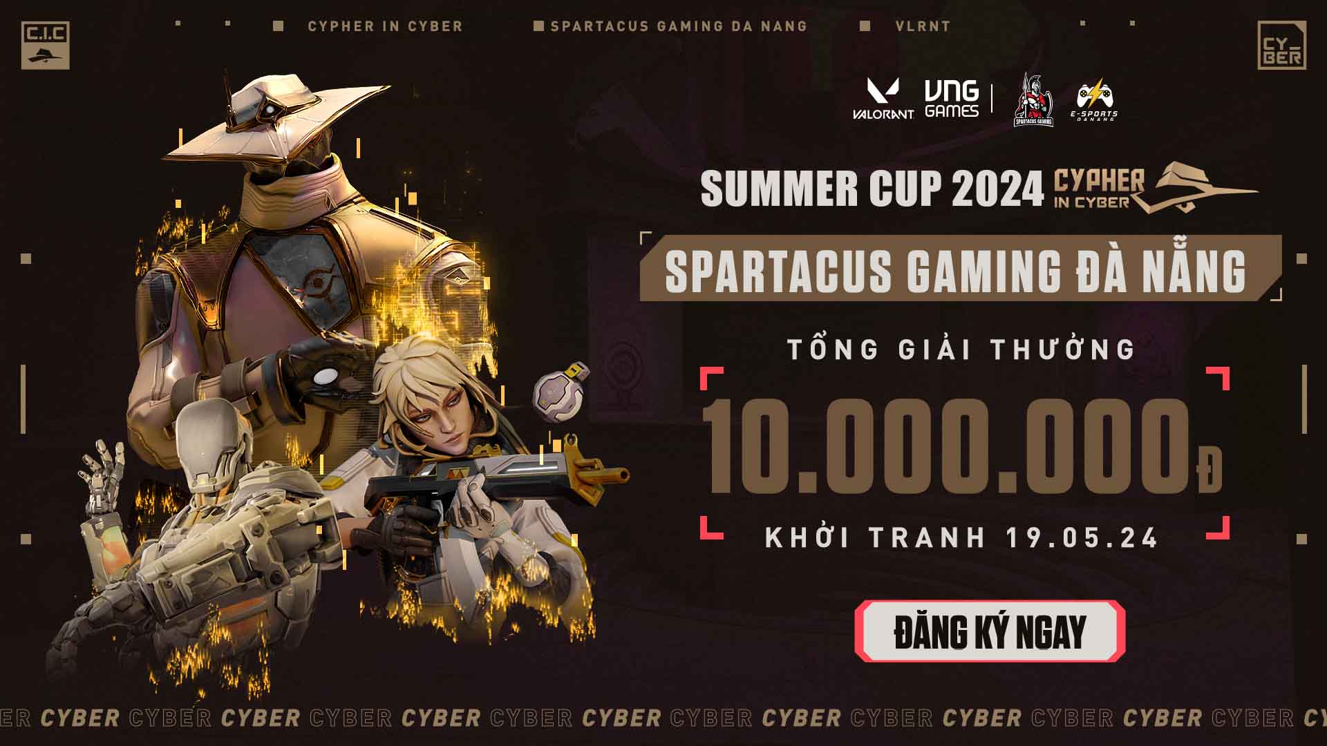 [CYPHER IN CYBER] SPARTACUS GAMING ĐÀ NẴNG SUMMER CUP 2024