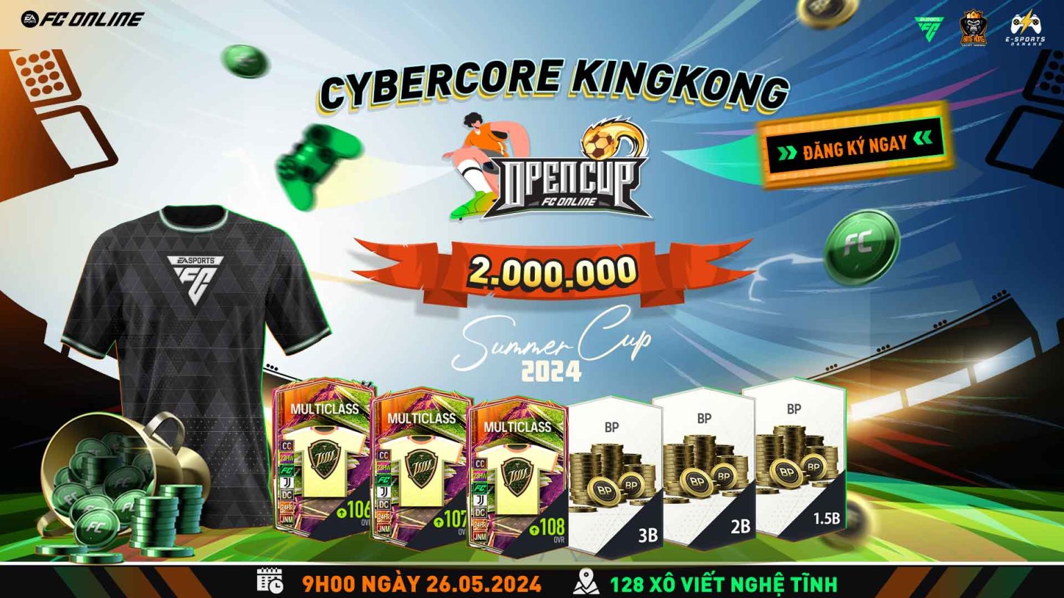 CYBERCORE KINGKONG FC ONLINE SUMMER CUP 2024