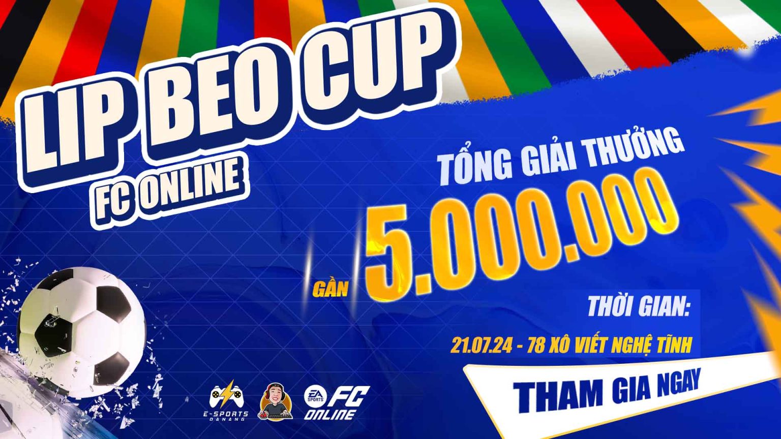 GIẢI ĐÁU FC ONLINE LIP BEO GAMING CUP 2024