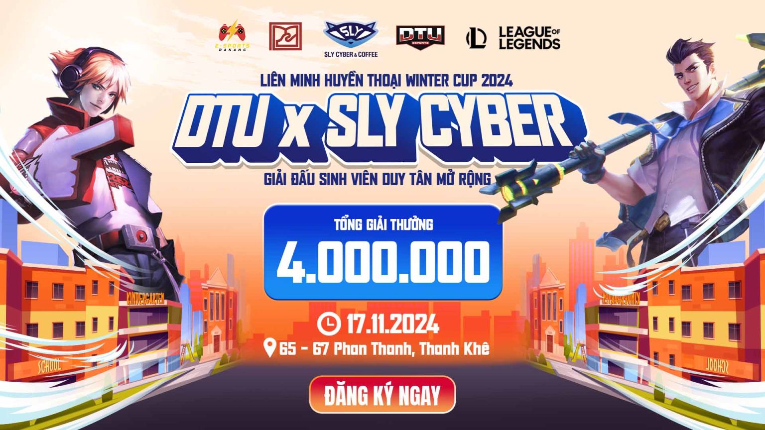 DTU X SLY CYBER LIÊN MINH HUYỀN THOẠI CUP SS1.