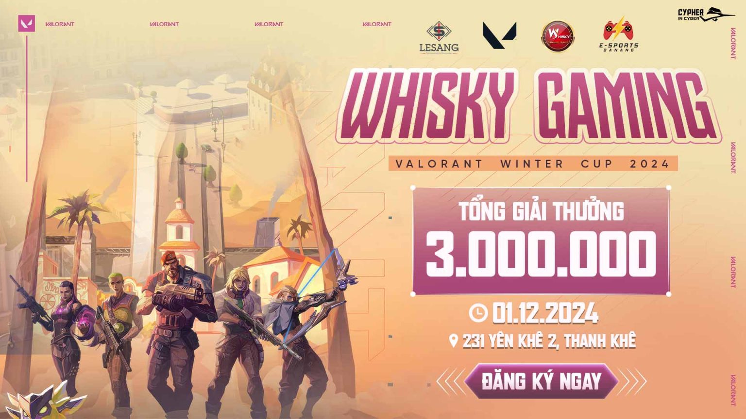 Whisky Gaming X Cypher in Cyber - VALORANT WINTER CUP 2024