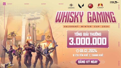 Whisky Gaming X Cypher in Cyber - VALORANT WINTER CUP 2024