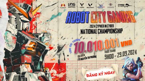 [CYPHER IN CYBER NATIONAL CHAMPIONSHIP 2024 ] ROBOT CITY GAMING VALORANT CUP