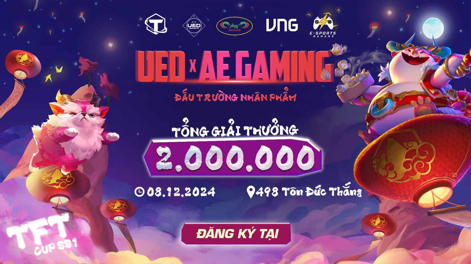 UED x AE GAMING WINTER CUP ĐẤU TRƯỜNG NHÂN PHẨM 2024