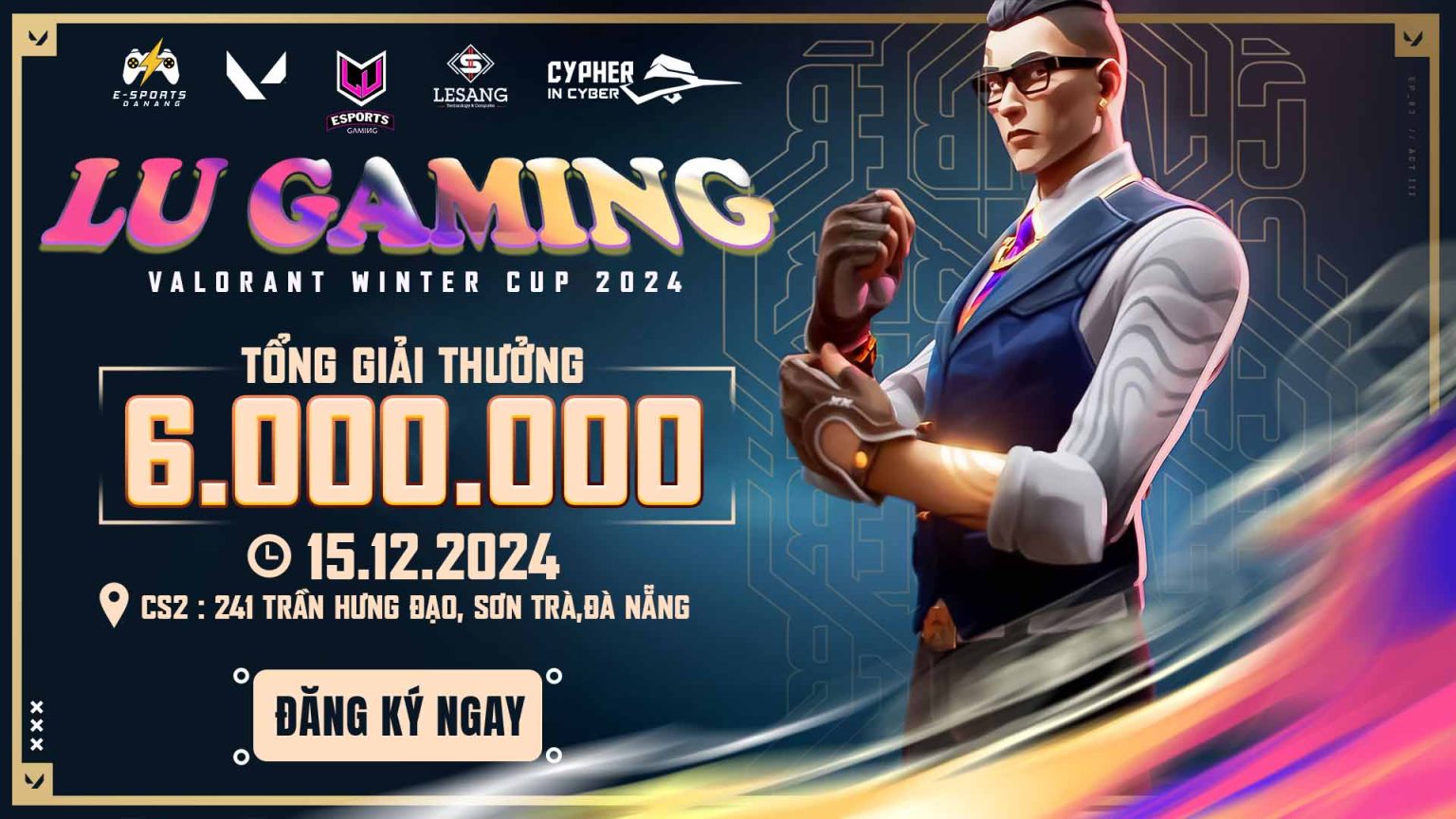Lu Gaming X Cypher in Cyber – VALORANT WINTER CUP 2024