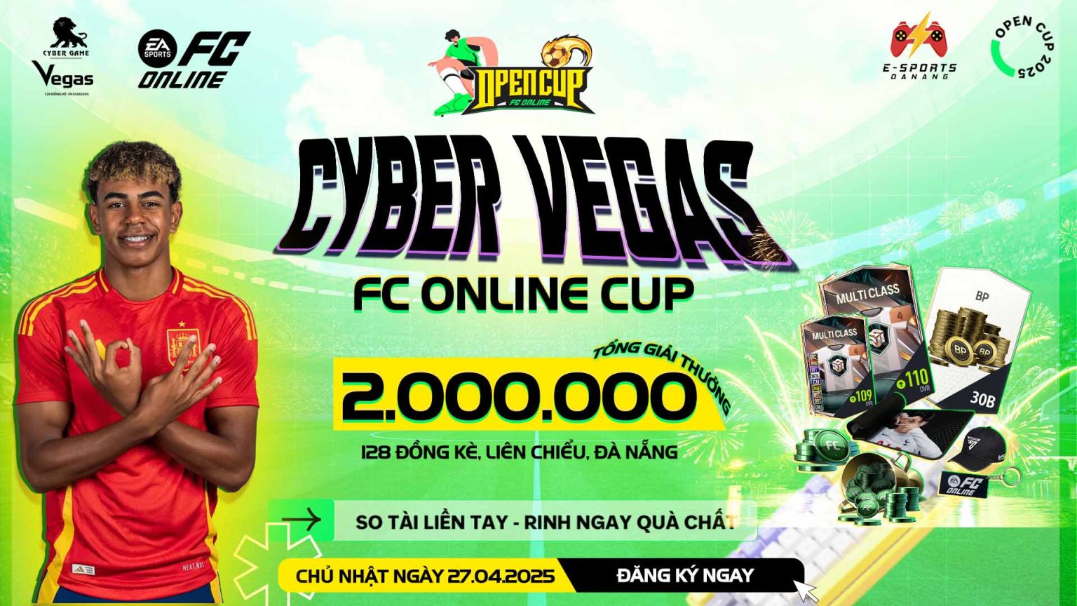 FC Online Cyber Vegas Cup 2025 Đam Mê Thức Tỉnh