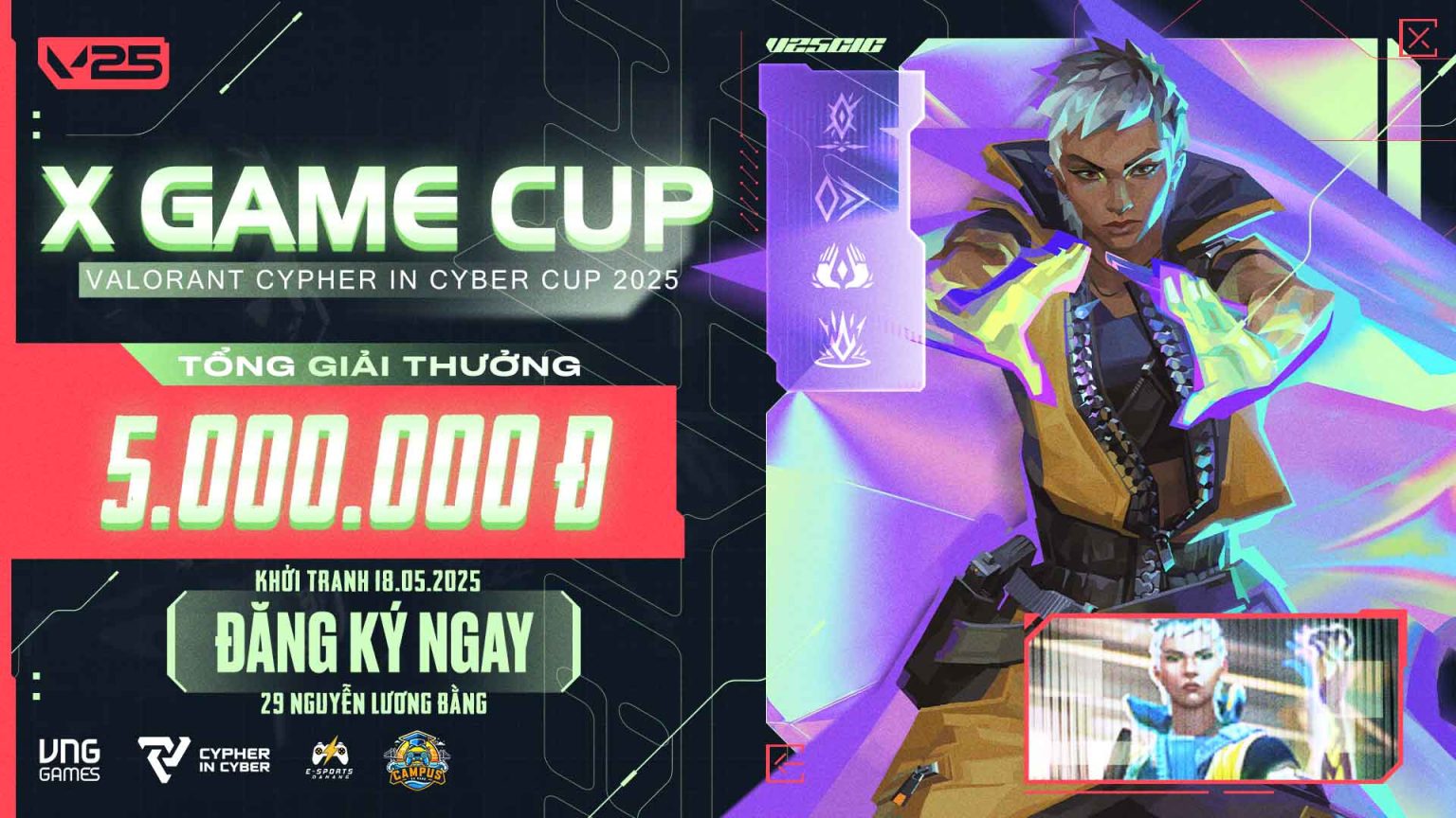 Valorant Summer Cup 2025 XGame Cyber X Cypher in Cyber