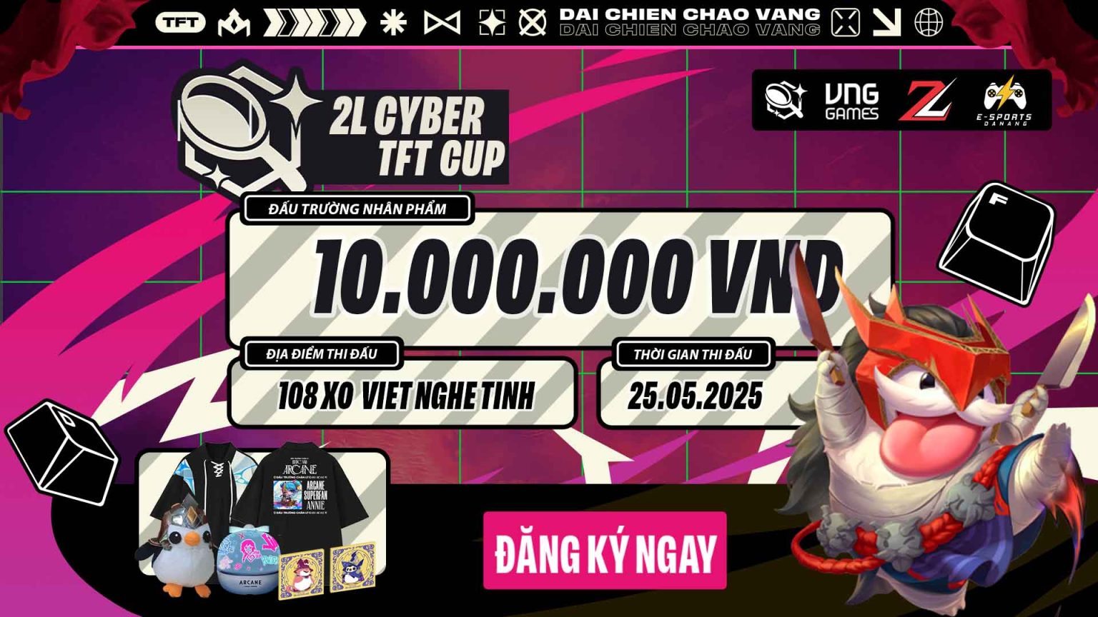 2L Cyber Summer Cup 2025 - Đại Chiến Chảo Vàng TFT