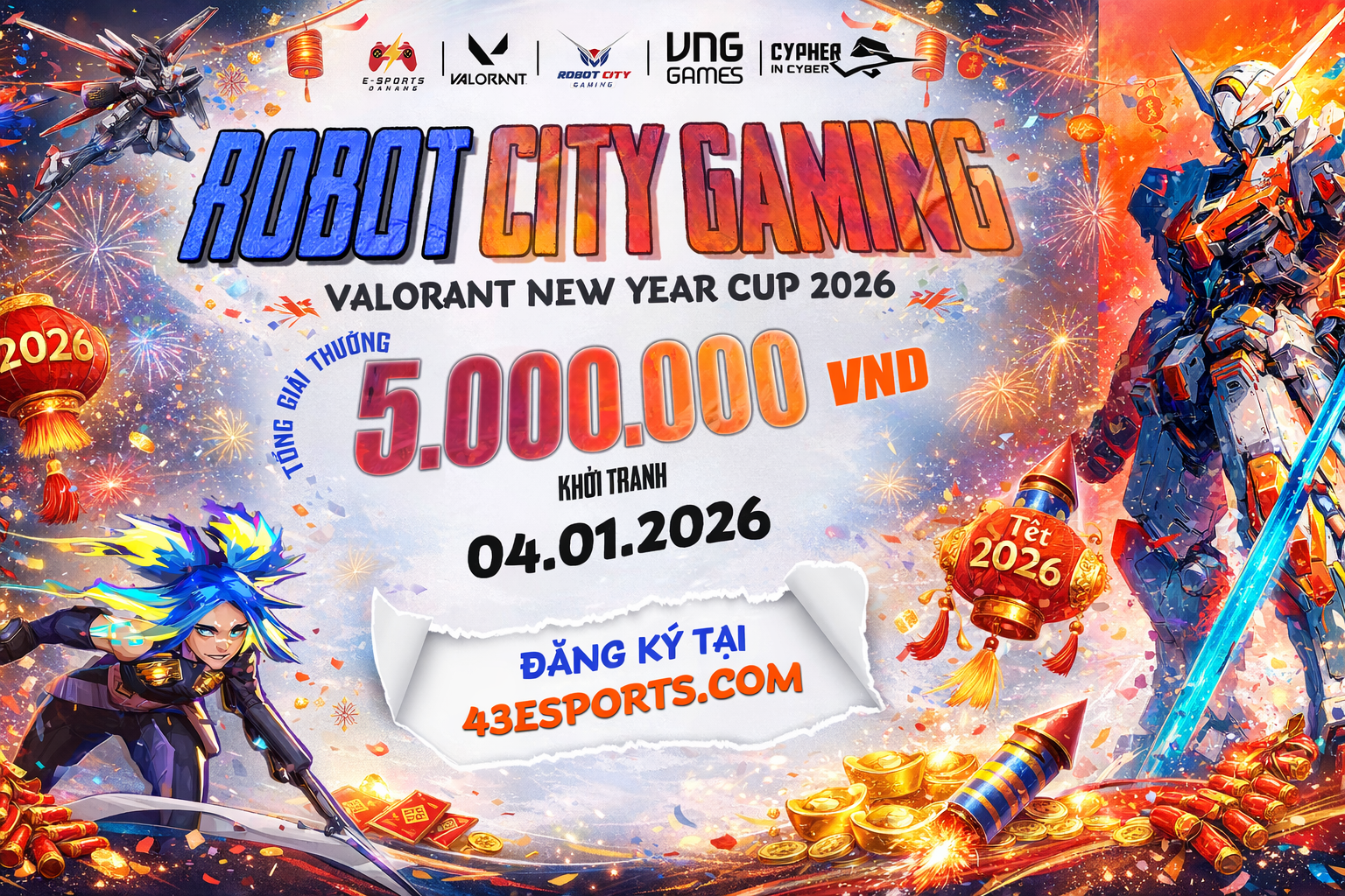 Robot City Gaming New Year Cup 2026