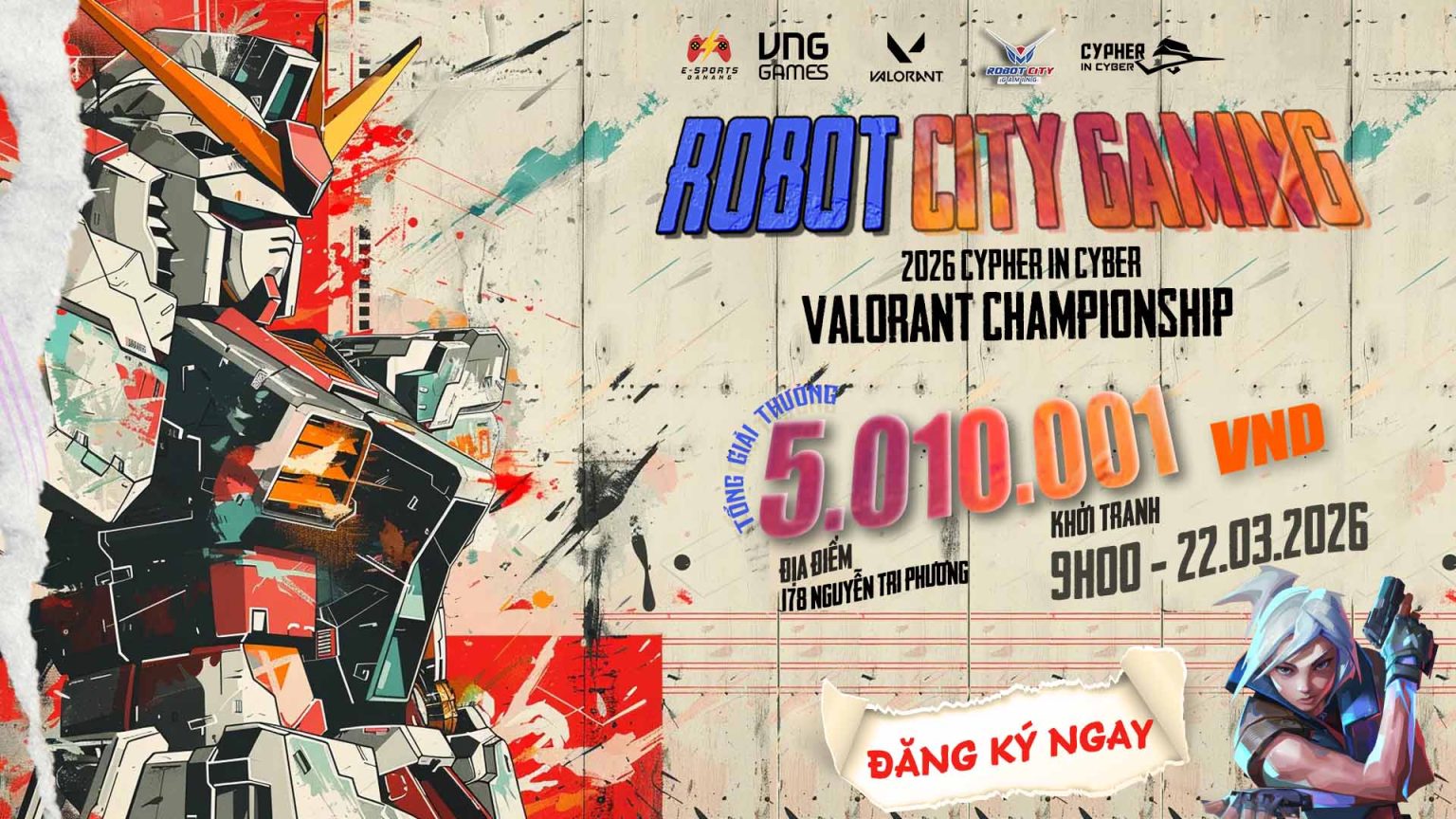 Valorant Robot City Gaming New Year Cup 2026.