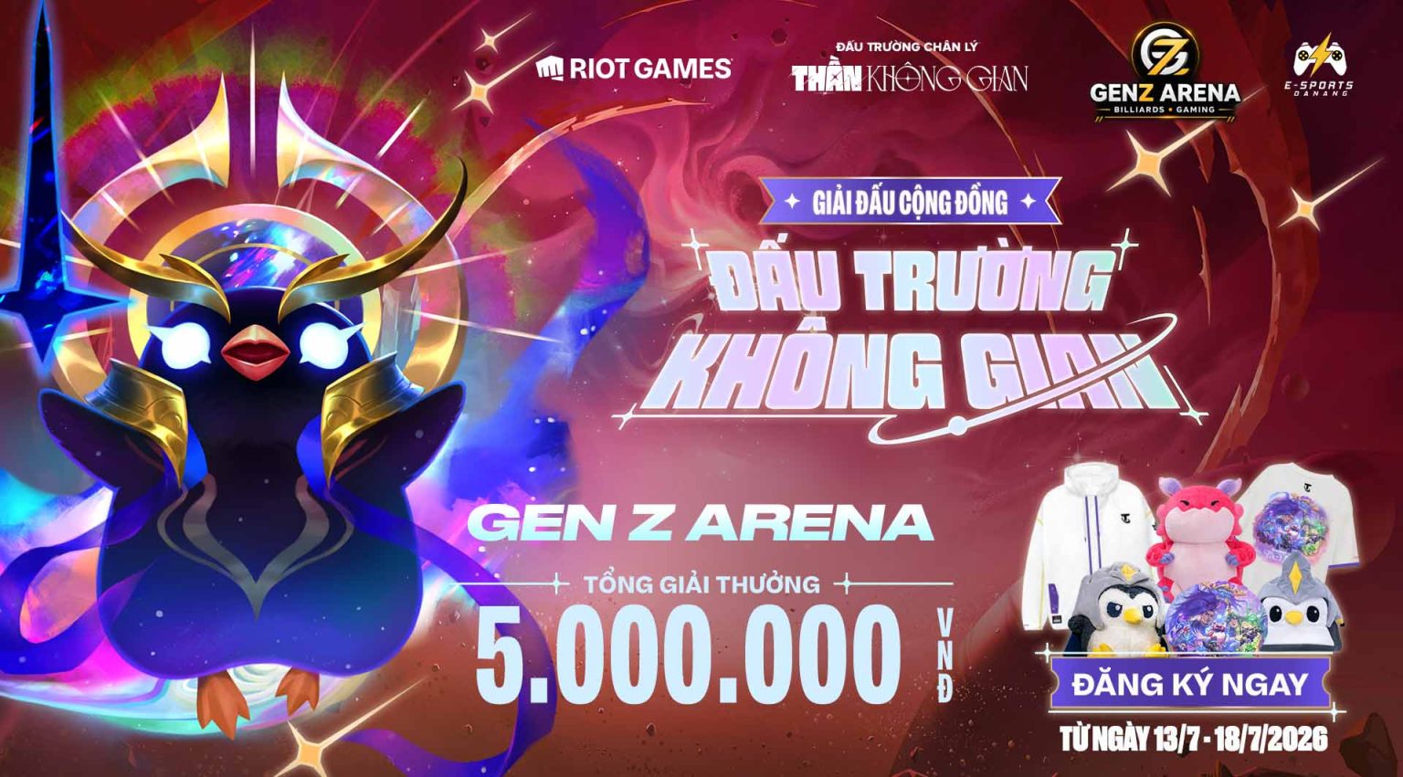 TFT GEN Z ARENA ĐẤU TRƯỜNG KHÔNG GIAN 2026
